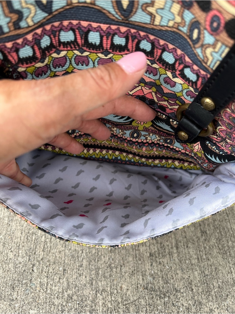 🆕 Listing!  Sakroots | Convertible Multicolor Patterned Backpack - Picture 6 of 8